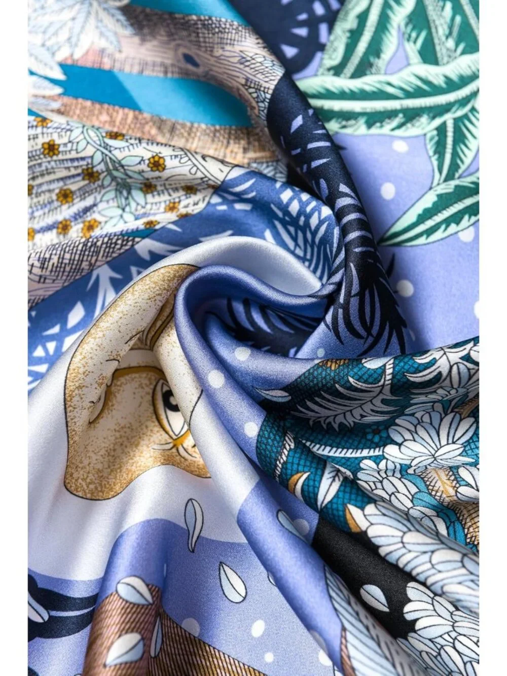 Luxurious 100% Pure Mulberry Silk Scarf - Large 35